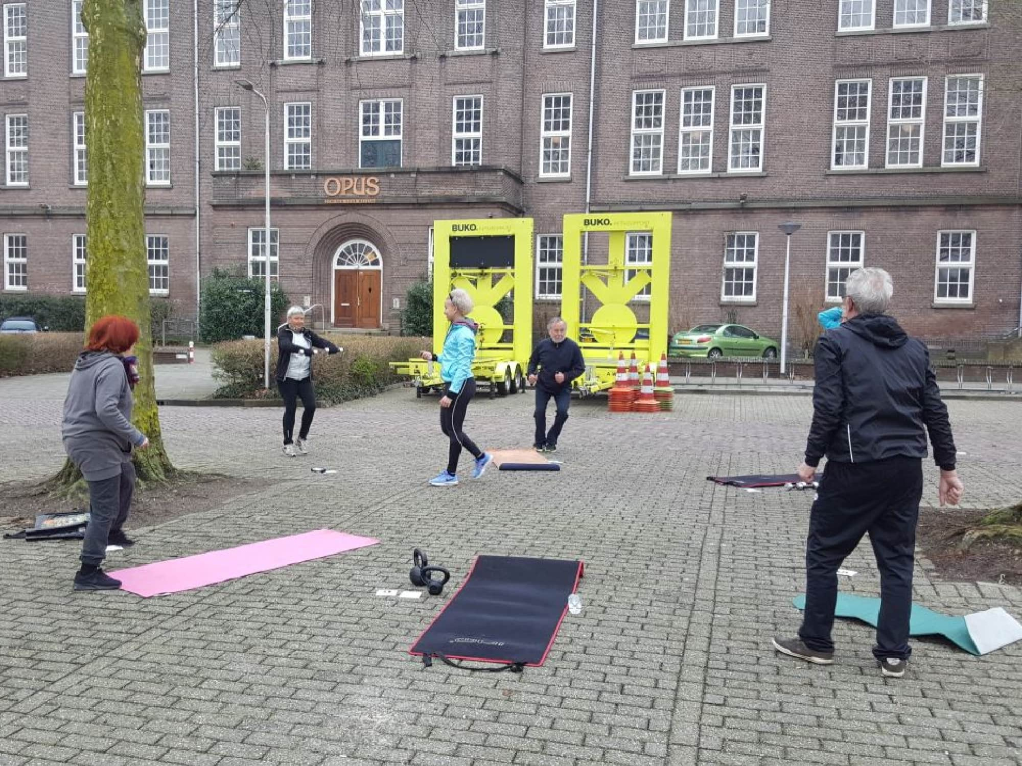 Bootcamp buiten in Nijmegen | Fysiotherapie MCNO De Wedren